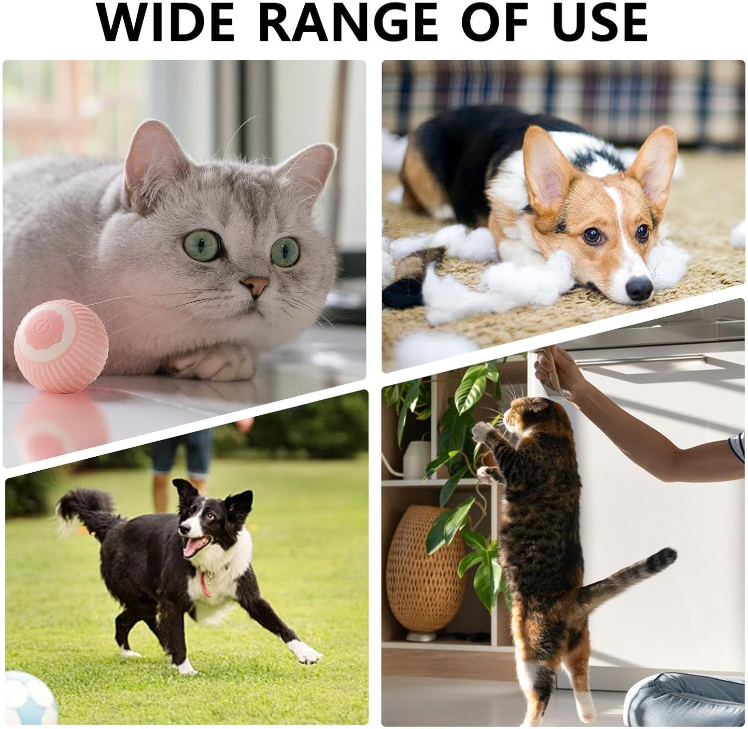 DOGWAG™ Smart Rolling Dog Toy
